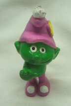 Vintage 1978 Gnome Family Green Purple 2 1/2&quot; Pvc Figure Toy 70&#39;s Empire - £11.87 GBP