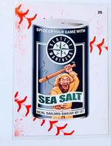 2016 Topps MLB Baseball Wacky Packages Seattle Mariners Sea Salt Lace Parallel S - $5.95