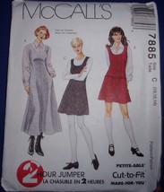An item in the Crafts category: McCall’s Misses’ Jumper In Two Lengths Size 10-14 #7885 Uncut
