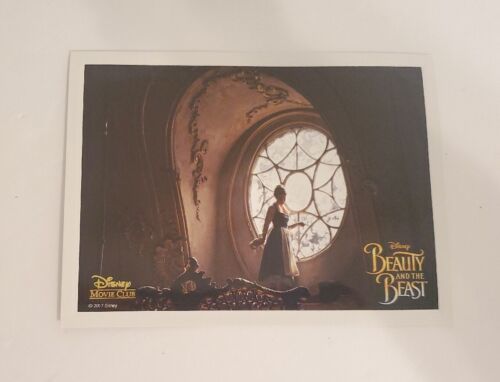 Disney Beauty And The Beast Movie Club 5"x7" Lithograph 2017 - $9.89