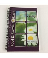 Curves Food &amp; Exercise Diary Spiral Notebook Journal Log 2007 Weight Los... - £15.49 GBP