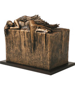 Unique Memorial Cremation Urn Artistic Sculpture Angel Funeral Casket Fo... - £282.59 GBP+