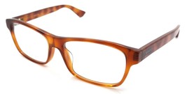 Gucci Eyeglasses Frames GG0006OA 012 57-17-150 Havana Made in Italy - £116.41 GBP