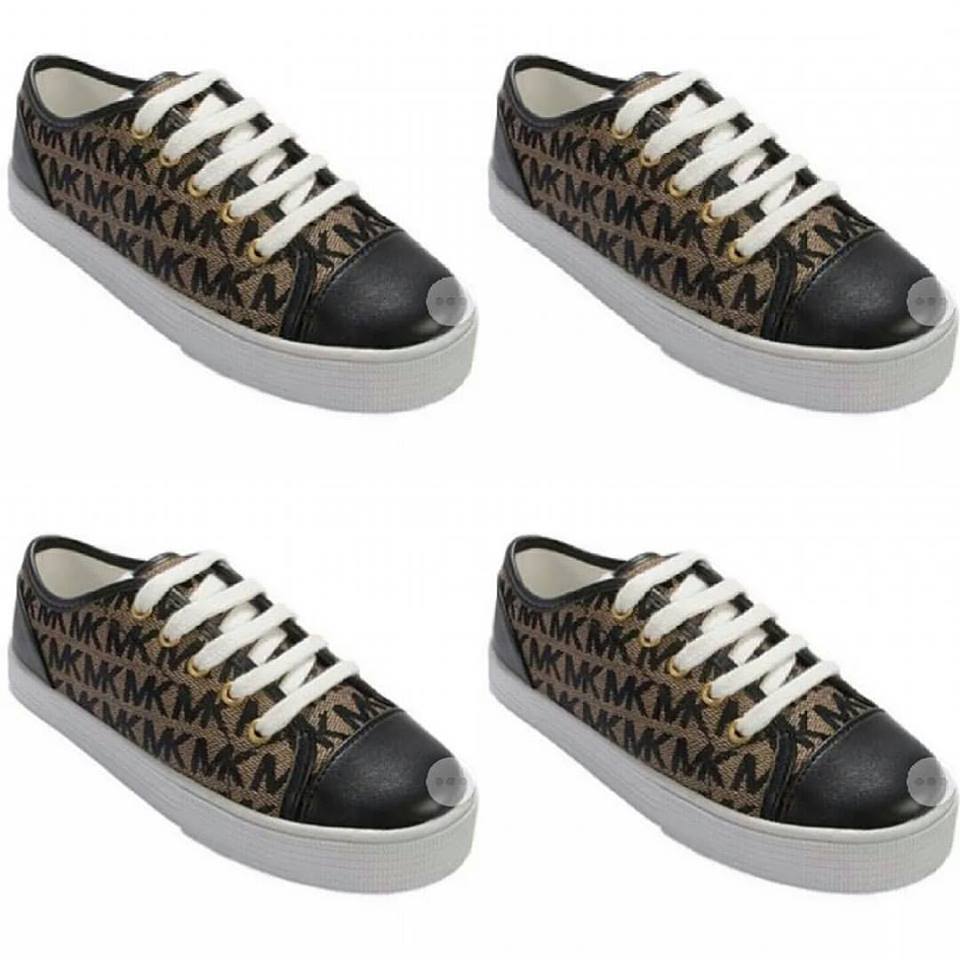 Michael Kors Mk Block City Leather Tennis and similar items