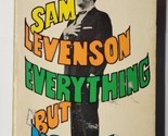 Everything But Money Sam Levenson 1968 Simon &amp; Schuster Pocket Book Pape... - $7.91