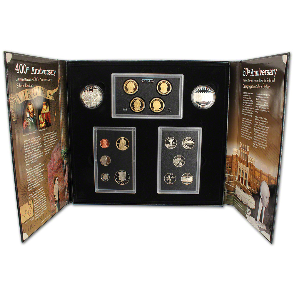 2007 US Mint American Legacy Proof Set Desegregation Silver Dollar (greysafe) - £95.91 GBP