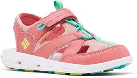 Columbia TechSun Wave Sport Sandals Youth Girls 6 Salmon Pink Omni Grip NEW - £23.58 GBP