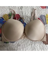 TORRID Curve Lightly Lined T-Shirt back smoothing Bra Size 42G beige - $469.34 MXN