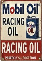 Mobil Exxon Retro Vintage Gas Gasoline Oil Tin Sign 8x12 inches Station P - $34.91 CAD