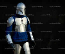 Mandalorian Handcrafted Din Mandalorian costume with helmet Armor item - £637.94 GBP