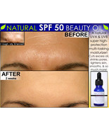 Natural SPF 50 Face Moisturizer Beauty Oil For Skin Lightening, Oily Skin  - £26.29 GBP