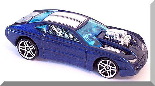 Hot Wheels - Overbored 454: 2002 First Editions #4/42 - Collector #016 *Blue* Item image 2