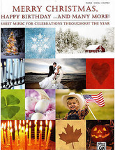 Merry Christmas, Happy Birthday, Many More PVG Sheet Music for Celebrations - £14.34 GBP