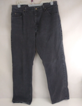 Wrangler Men&#39;s Black Bootcut Jeans Size 38x30 - $14.54