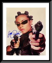 Jada Pinkett Smith signed &quot;The Matrix Reloaded&quot; movie photo - £179.33 GBP