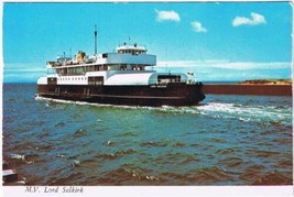 Prince Edward Island PEI Postcard MV Lord Selkirk Wood Island to Caribou NS - $2.96