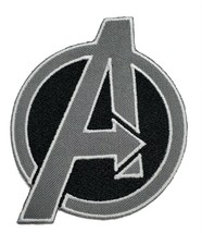 Marvel Avengers Shield Logo Embroidered Sew/Iron-on Patch 2.6&quot; x 3&quot; - £3.81 GBP