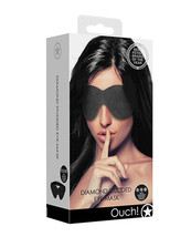 Shots Ouch Diamond Studded Eye Mask - Black - £28.96 GBP