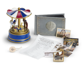 American Girl Rebecca Souvenir Set with Musical Carousel - New in Box - ... - £36.44 GBP