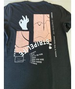 Adidas Men&#39;s Sportwear Graphic Tee Stripe Life in Black-Size Small - $386.80 MXN