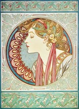 Decor Poster.Interior design Art Nouveau.Mucha French Nymph.6252 - $17.10+