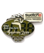Sydney 2000 Olympic Pin Swatch Great Australian Byte Sponsor Timekeeper ... - $20.41 CAD