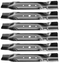 6pk Hi Lift Blades For John Deere GX20250 GY20568 L120 L120 L130 Windsor 50-2141 - £47.15 GBP