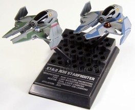 F-Toys confect DISNEY STAR WARS VEHICLE COLLECTION 5 #5 ETA-2 Jedi Starf... - $53.99