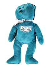 Ty Beanie Babies NFL Philadelphia Eagles Bear 2015 Retired HTF Teal Green - $16.60