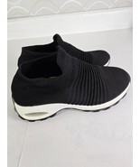 STQ Slip On Breathe Mesh Walking Shoes Women Fashion Sneakers Comfort Si... - £19.64 GBP