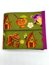 Disney Trader Sam&#39;s Enchanted Tiki Bar Harveys Shag Seatbelt Billfold Wa... - £71.21 GBP