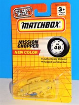 Matchbox Early-Mid 1990s MB 46 NEW COLOR Mission Chopper Camo Tan - £3.88 GBP
