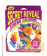 New Crayola Secret Reveal Xtreme Coloring Pages And Markers Eye Popping ... - £4.71 GBP