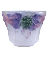 c1920 Argy Rousseau Pate De Verre Bowl in the Ivy Pattern - £3,194.29 GBP