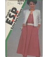 Simplicity 6292 Misses Pullover Dress, jacket and Sash - Size 20-22-24 u... - €7,81 EUR