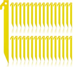 36 Pcs Plastic Tent Stakes 9 Inch Heavy Duty Durable Tent Pegs Spike Hook Stakes - £31.63 GBP