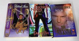 Lot of 3 Kathleen Nance Romance Paperback Books, More Than Magic, Day of Fire... - £7.95 GBP