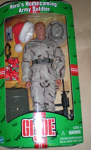 G I  Joe - Hero&#39;s Homecoming Army Soldier (12 inch New) - £35.96 GBP