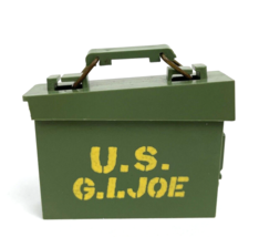Vintage GI Joe Hasbro Marine Green Ammo Box 1960s Japan - $19.00
