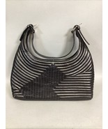 Bally Half Moon Quilted  Lack Leather Shoulder Bag W/ Mirror - €63,97 EUR