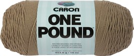 Caron One Pound Yarn-Taupe - £17.96 GBP