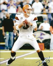 Derek Anderson signed autographed Cleveland Browns football 8x10 photo COA. - £39.56 GBP