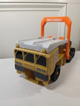 Matchbox Power Launcher Military Truck brown gold match box car track part piece - £39.16 GBP
