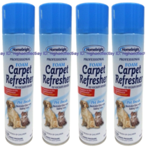 ( Lot 4 ) H.Bright Professional Foam Carpet Refresher Pet Fresh 10 OZ Each - £22.33 GBP