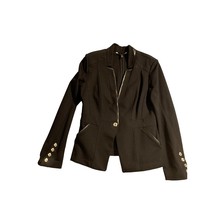 WHBM White House Black Market Womens Size 10 Black Blazer Suit Jacket Co... - £29.98 GBP