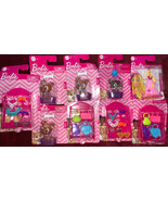 Mattel Barbie Lot 9 Headband Pack Puppy Dog Handbag Pack Accessories Toys - $185.88 MXN
