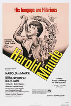 Howard &amp; Maude Movie Poster 27x40 IN Bud Cort Ruth Gordon Cat Stevens OOP - £27.93 GBP