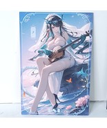 Dusk Waifu Card Anime Girl Violin Matchmaker Wall Art Oversized Board A5 - €19,49 EUR