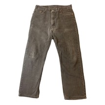 Levis 505 Mens Size 36x30 Black Straight Leg Jeans Vintage - $24.74