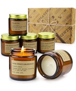 Candles For The Home: 6 Pack, Scented Aromatherapy Candle, Thanksgiving ... - £25.00 GBP